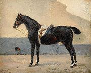 John Arsenius Portrait of a Horse oil painting on canvas